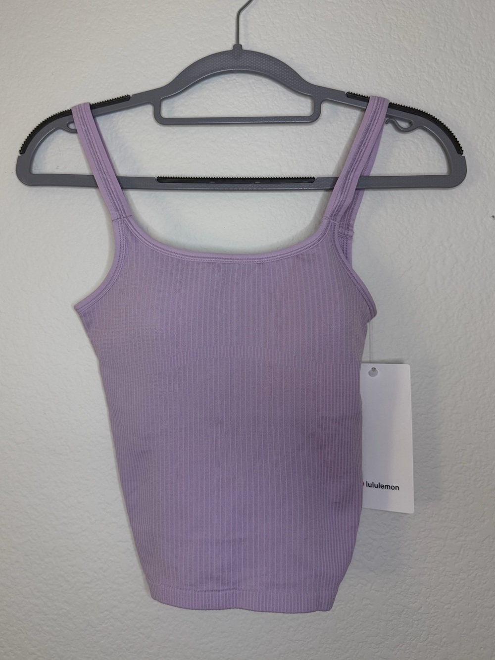 NWT Ebb to Street Scoop Cropped Tank B/C Lilac Purple Size 4
